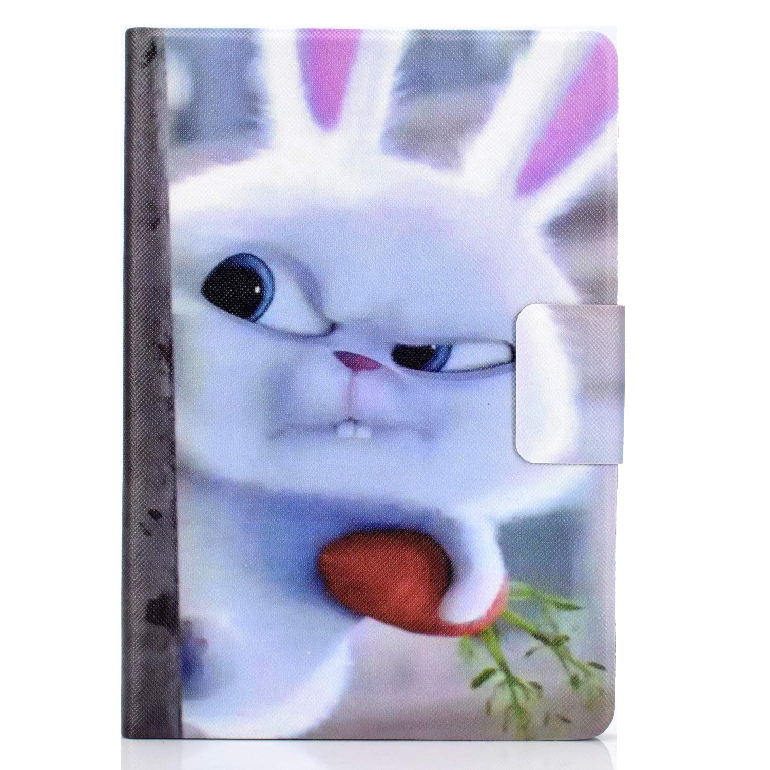 Bspring Kindle Case 2022/2024 Kindle Cover 11th Generation 2022 Release 6 inch Kindle 11th Generation Case PU Leather Cover Stand with Auto Wake/Sleep,Rabbit