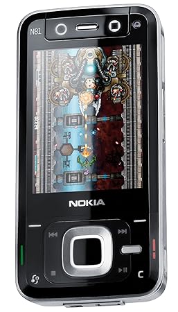 Nokia N81 UMTS Handy SD Silver-Dark Grey