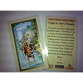 Holy Prayer Cards For the Prayer to Saint Christopher in English with in the U.S. and it's Territories!