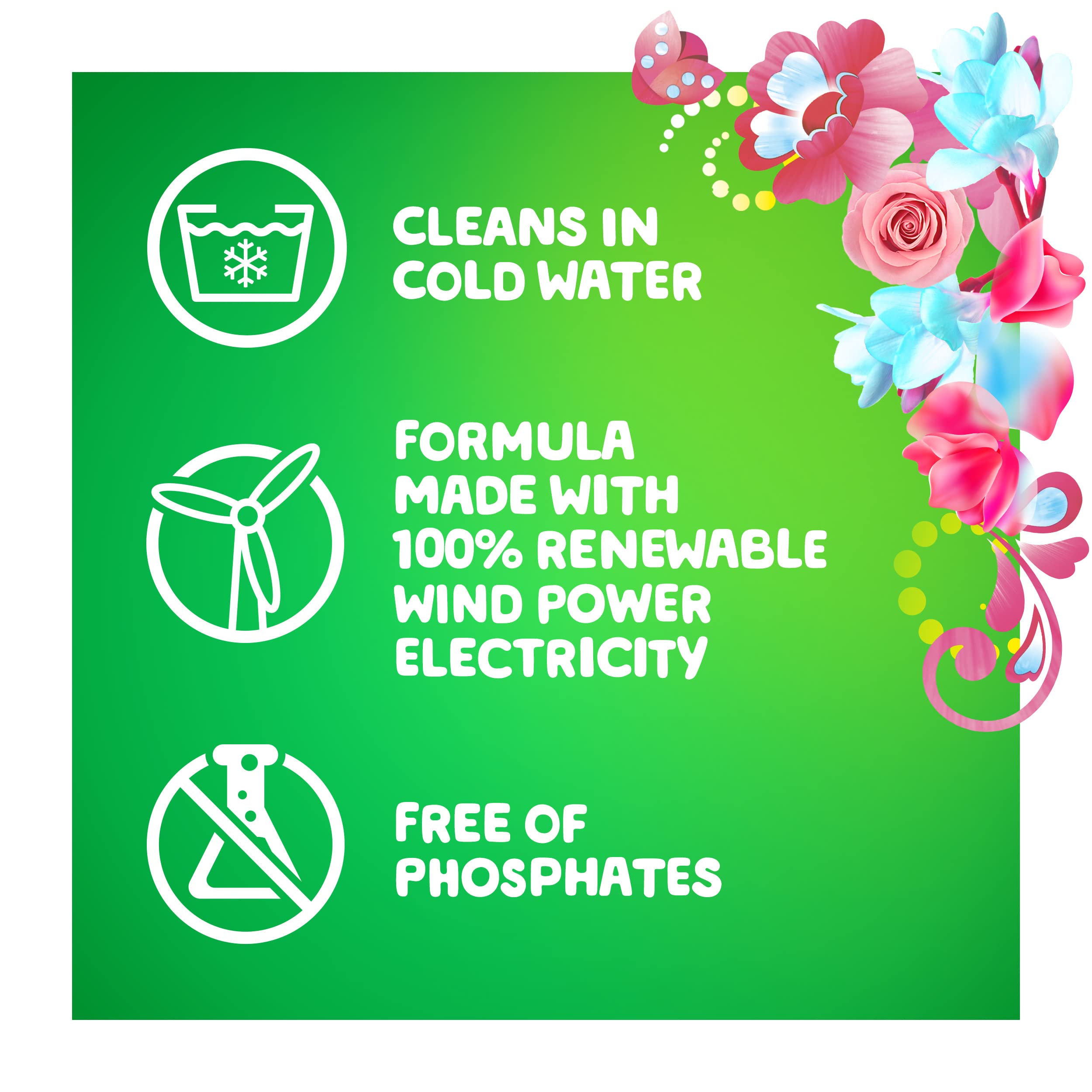 Gain Aroma Boost Liquid Laundry Detergent Spring Daydream Scent 107 Loads 154 fl oz HE Compatible