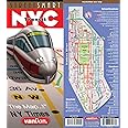 StreetSmart NYC Transit Map by VanDam-Laminated pocket size Transit map w/ subway, bus, ferry and train lines plus attractions in the Five Boros of ... Staten Island, 2024 Edition Map – Folded Map