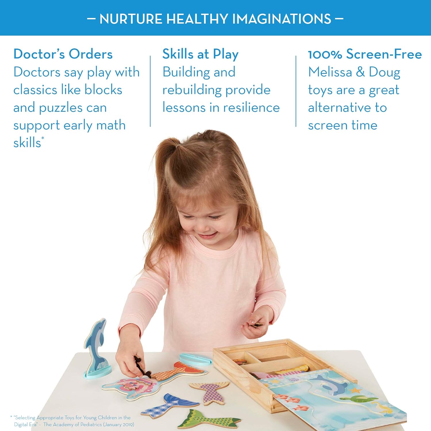 melissa and doug mermaid magnetic