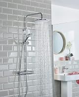 Bristan BUZ2 C Buzz Safety Touch Rigid Riser Shower Chrome view 3