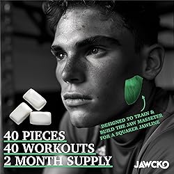 JAWCKO Ultra-tough Jawline Chewing Gum Variety
