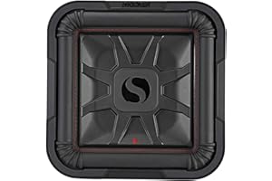 Kicker 46L7T124 L7T L7-Thin 12-Inch (30cm) Subwoofer, Dual Voice Coil, 4-Ohm, 600 Watt
