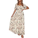 Peauty Fall Maternity Dresses for Women Maternity Photoshoot Dress with Decorative Button Baby Shower Dress