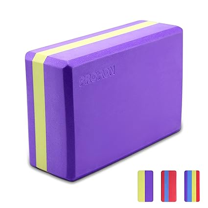 PROIRON Bloques de Yoga EVA Bloque Yoga para Yoga, Pilates, Workout Estiramiento