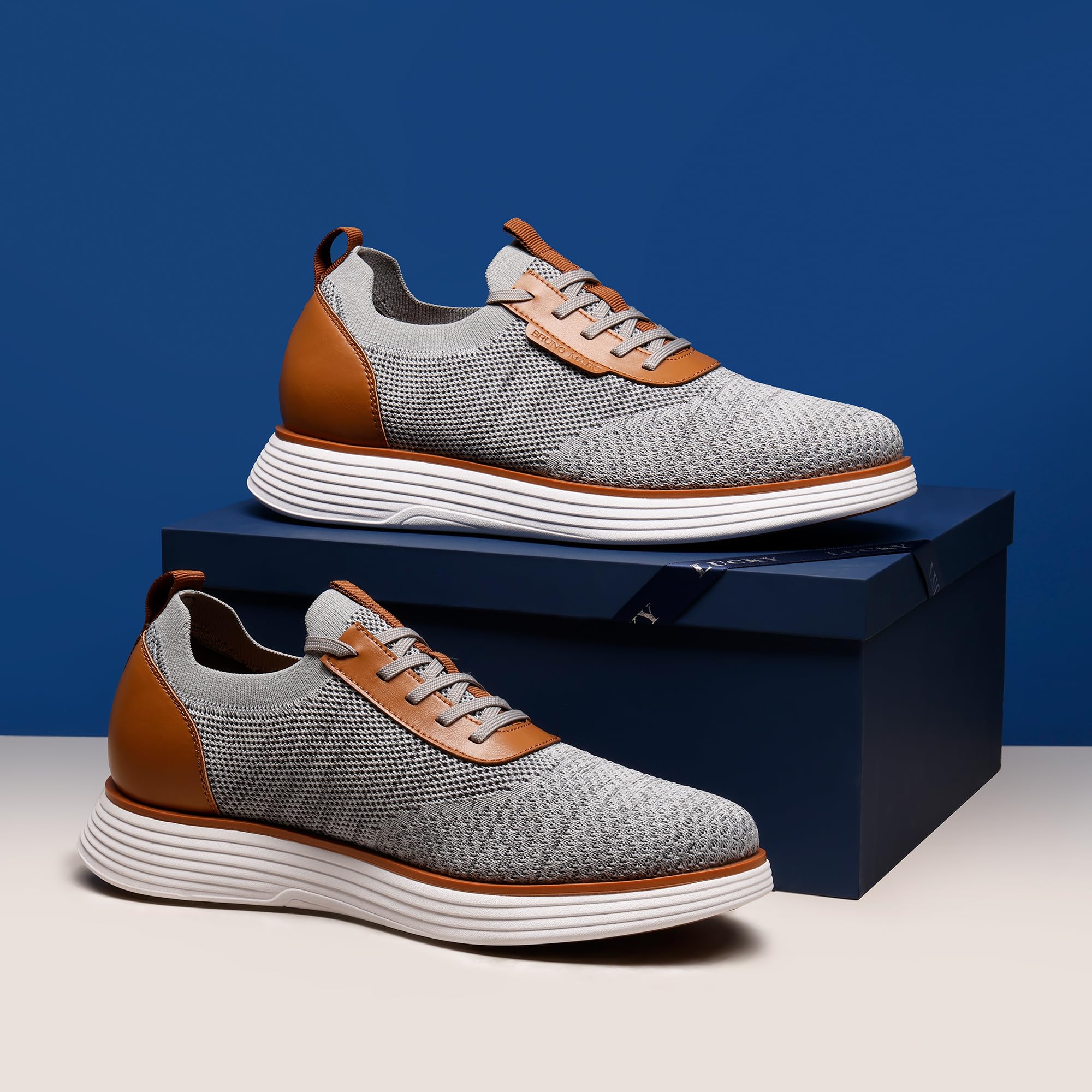 Bruno Marc mens Oxfords Classic Casual Shoes