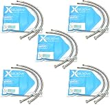 Xcel Home WRAS Tap Connector 10x M10 x 1/2 BSP 500mm Stainless Hose