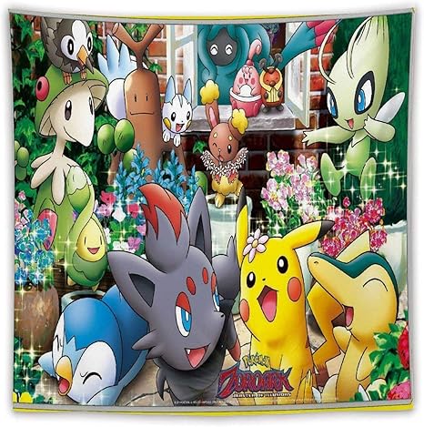 Amazon Co Jp マルチサイズ ポケモン 壁掛け 壁飾り 装飾布 多機能 布ポスター おしゃれ 家 リビングルーム ベッドルーム 部屋 おしゃれ飾り ホーム キッチン