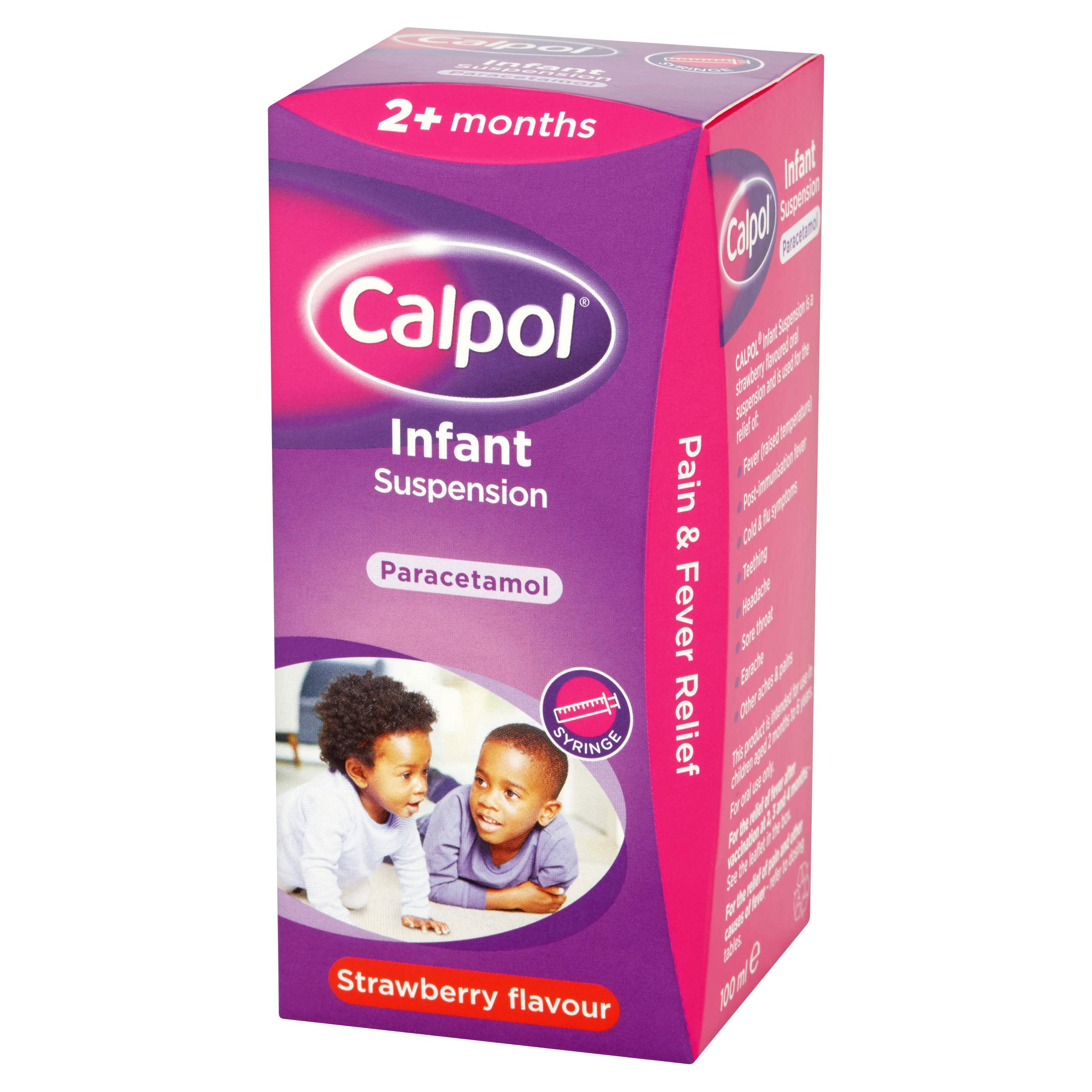 Infant Relief ... Fever \u0026 Suspension Calpol Pain For Paracetomol