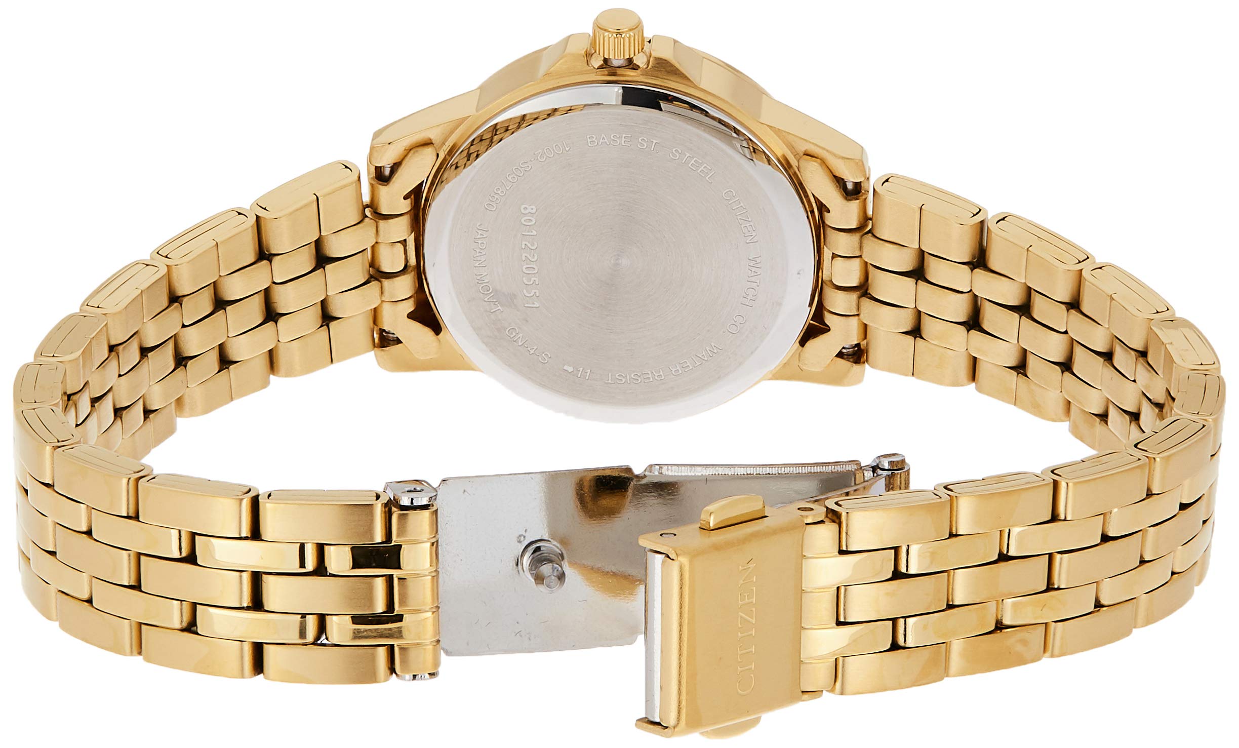 Citizen Quartz Womens Watch, Stainless Steel, Classic, Gold-Tone (Model: EQ0603-59P)