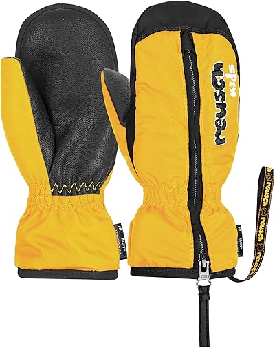 Reusch Ben Mitten warme, Winddichte und atmungsaktive Winterhandschuhe Fäustlinge Kinder Babys Kleinkinder Mädchen Jungen für Alltag Schlittenfahren Schnee