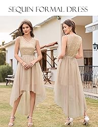 BeryLove Homecoming Dresses for Teens Sequin