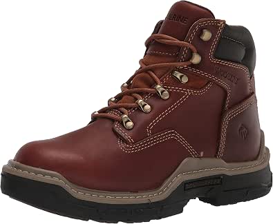 wolverine men's raider durashocks 6 inch soft toe construction boot