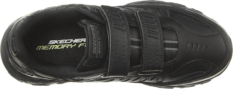 skechers velcro fastening trainers