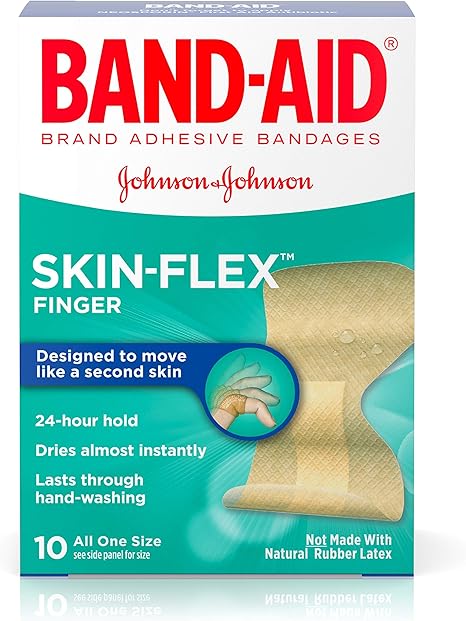 Amazon Com Band Aid Brand Skin Flex Adhesive Bandages For First