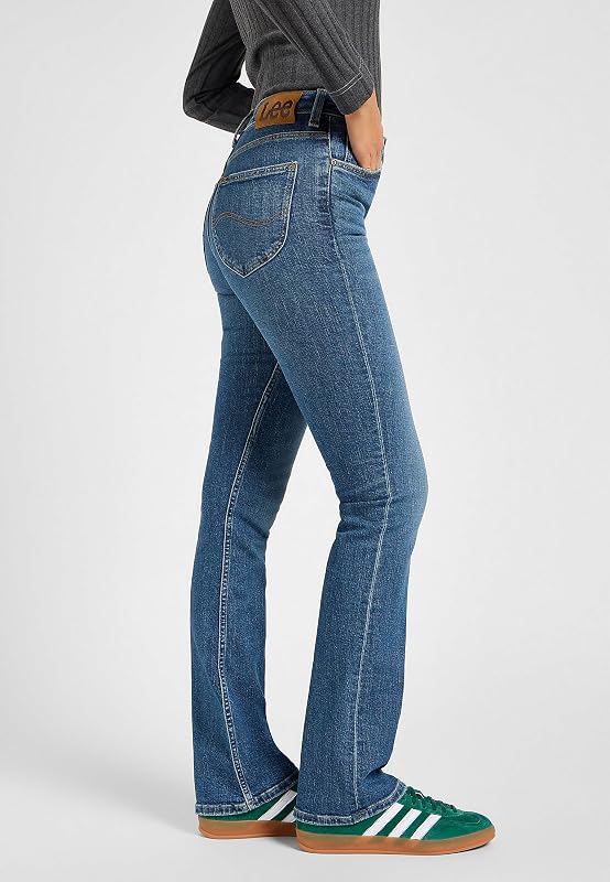 - Jean Femme - Coupe Bootcut Taille Haute - Breese Boot - Valiant Blue