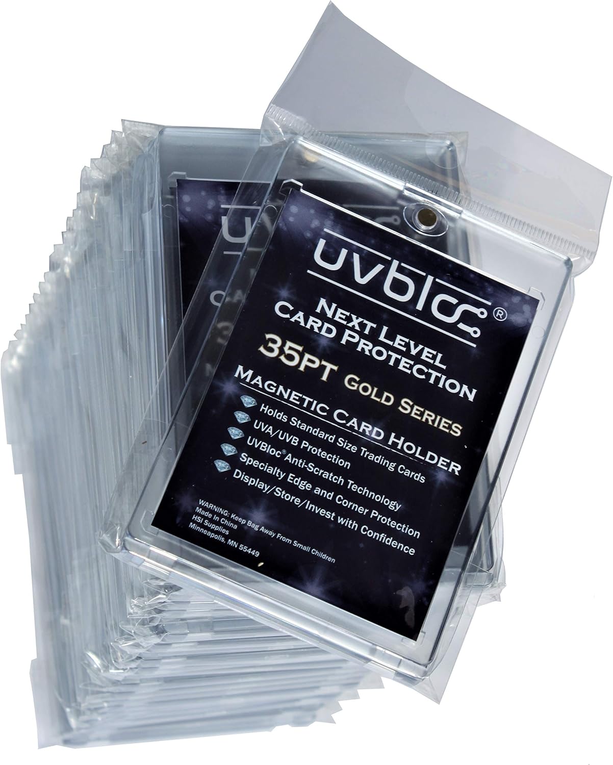 Count) (25 Sleeves Card Baseball 35pt UVBloc Protectors Cards