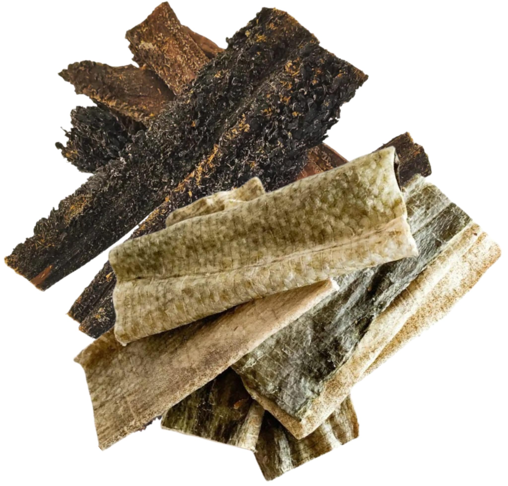 Air Dried Raw Dog Treats | Fish Flatties 1 x 200g Pack | Tripe sticks 1 x 100g Pack - All-Natural, Grain-Free, and packed with goodness for Healthy Skin and Coat.