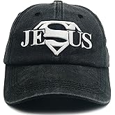 Christian Jesus Cross Hat Adjustable Washed Sport Outdoor Faith Hope Baseball Caps Snapback