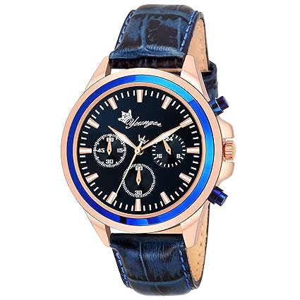 Chronograph M--M-001 Dial with Push Button Watch for Men