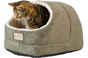 Armarkat Laurel Green Cat Bed Size, 18-Inch by 14-Inch
