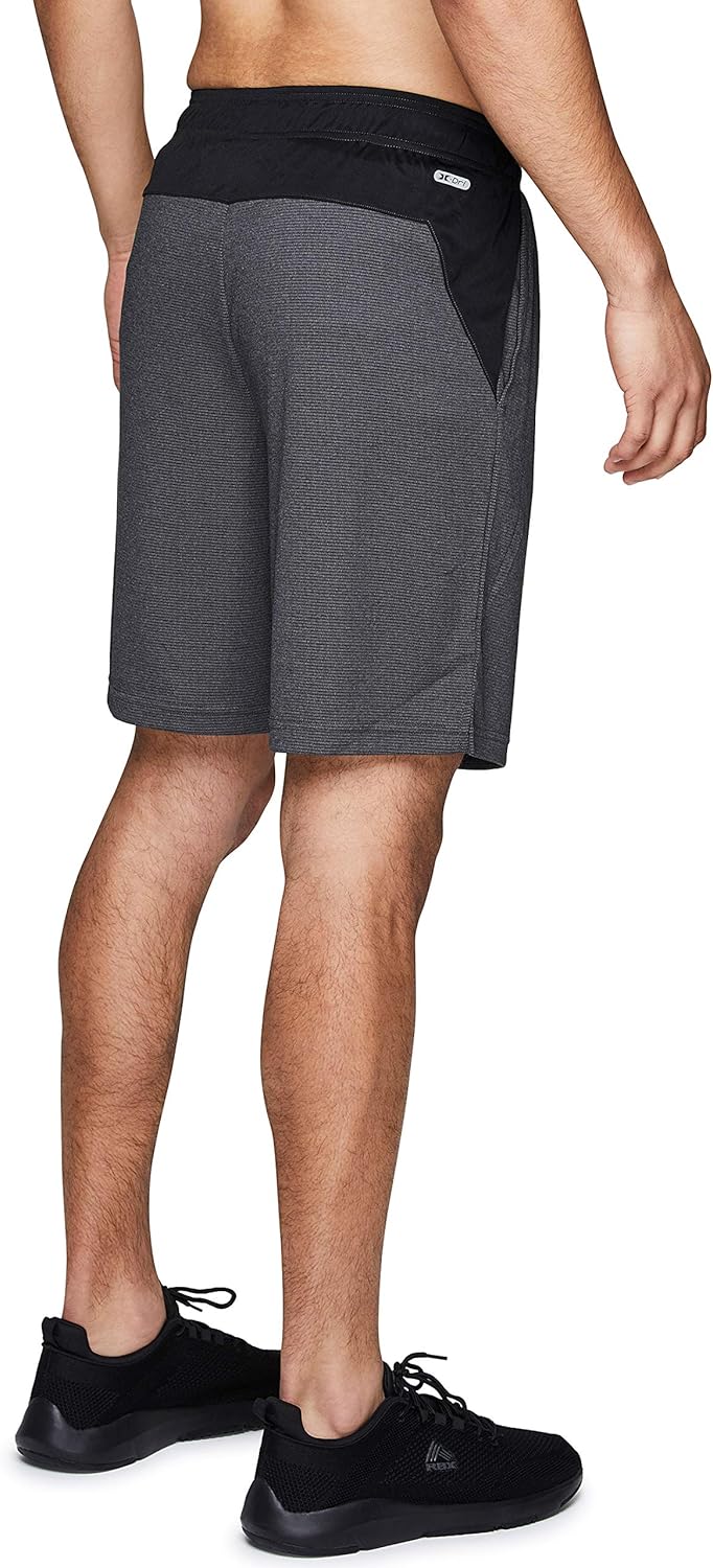 RBX Active Mens 9Inch Inseam Workout Running Gym Athletic Basketball