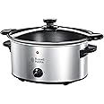 Russell Hobbs 22740-56 - slow cookers (Black, Silver, Glass, Stainless steel)