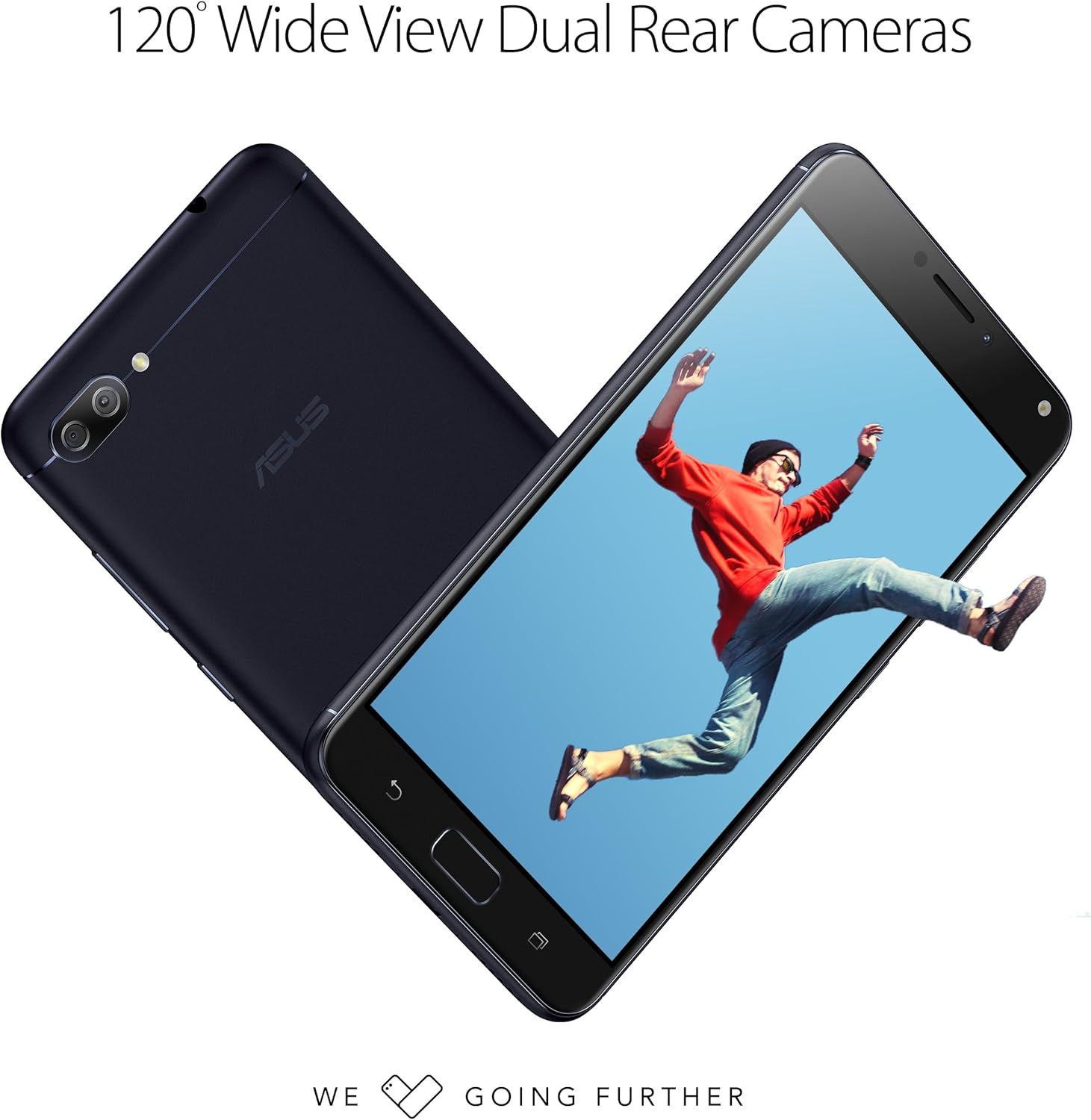 Amazon Com Asus Zenfone 4 Max 5 2 Inch Hd 2gb Ram 16gb Storage Lte Unlocked Dual Sim Cell Phone Us Warranty Black Zc5kl S425 2g16g Bk