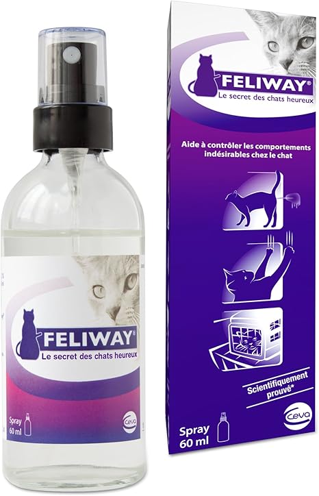 Ceva Feliway Spray Anti Stress 60ml Chat Ceva Amazon Fr Animalerie