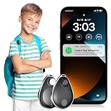 Utag GPS Tracker for Kids Hidden 2pack, Security Tag with Pins Works with Find My (iOS only), Lost Mode, Anti-Removal Tracking Device for Children, Elderly, Pets, Backpack, Vehicles, No Monthly fee