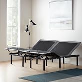LUCID L150 Adjustable Bed Frame with Wireless Remote, Twin XL Size | Head and foot incline, Wireless remote control, Motorized adjustment, Raise for reading or watching TV, Adjustable leg height