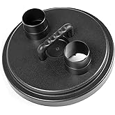 WEN 12-Inch Cyclone-Style Dust Collection Separator Lid with 2.5-Inch Dust (DCA021)
