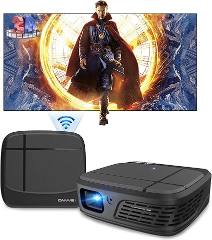 Amazon ミニdlp プロジェクター 3d ワイヤレス Wifi フルhd対応 3300lm 内蔵バッテリー 自動台形補正 Usb Hdmi 3 5mmオーディオジャック搭載 ホームシアター Dvd Blu Ray Iphone Pcなど接続可 キャンプ ゲーム 映画鑑賞用 Wikish パソコン 周辺機器 通販