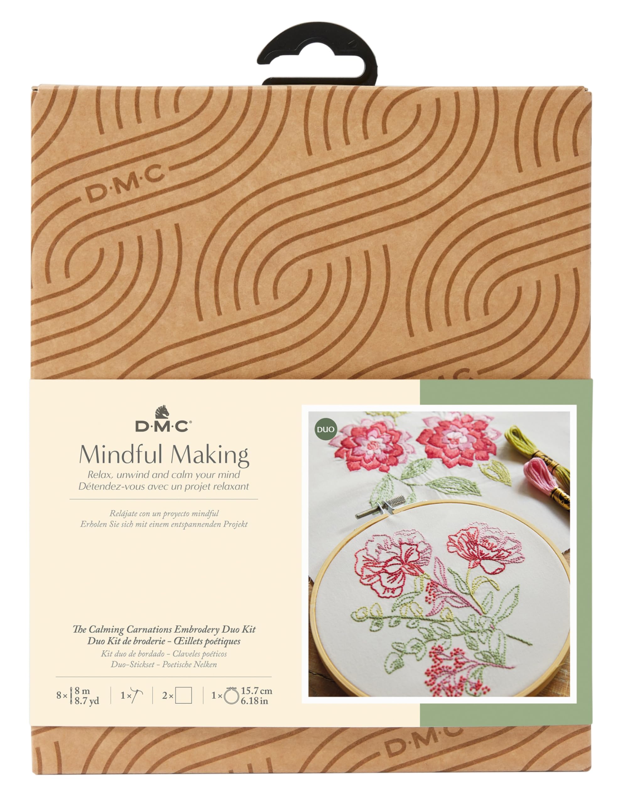 DMC Mindful Making Mindful Mandala Embroidery Kit
