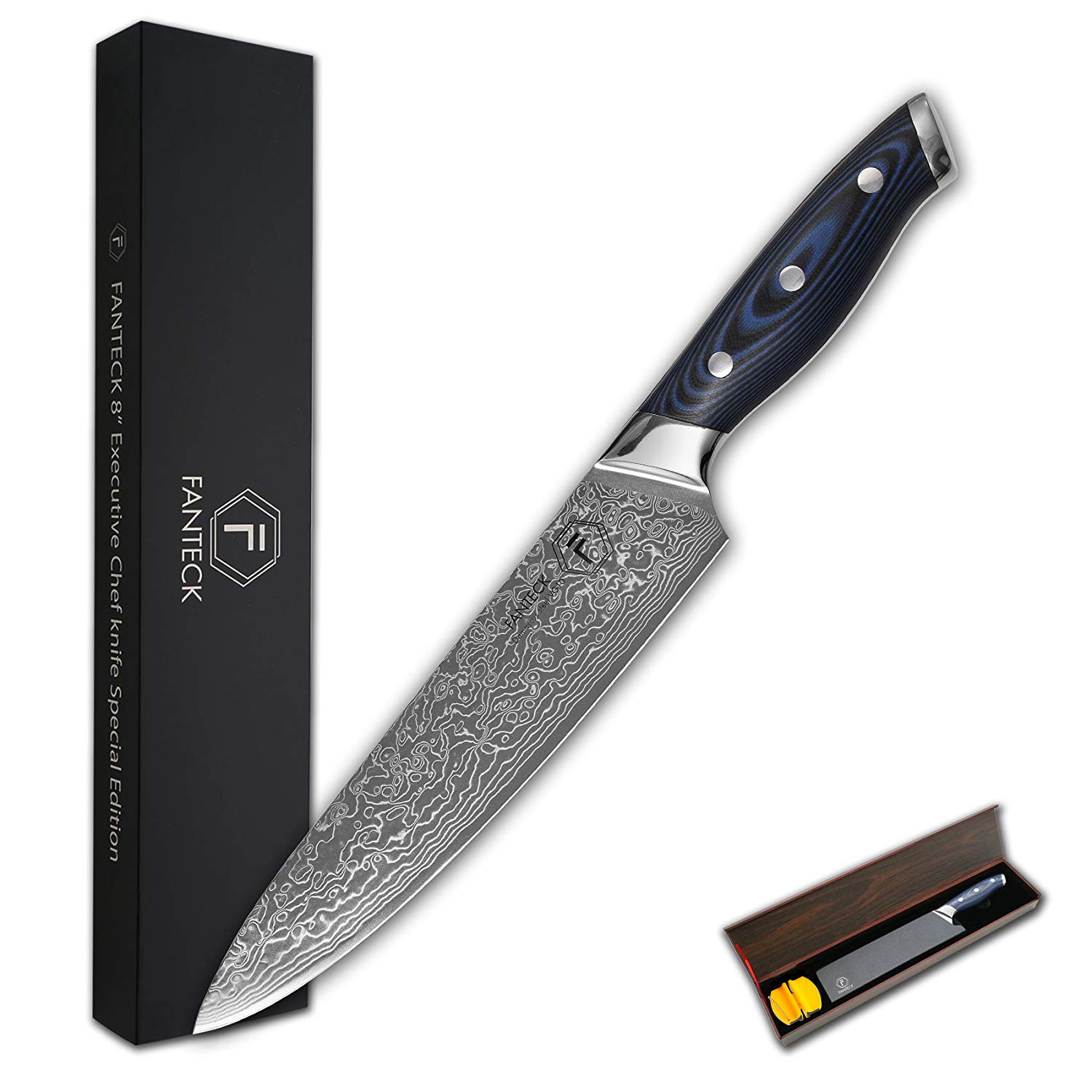 6 FANTECK+Professional+Stainless+Ergonomic+PakkaWood
