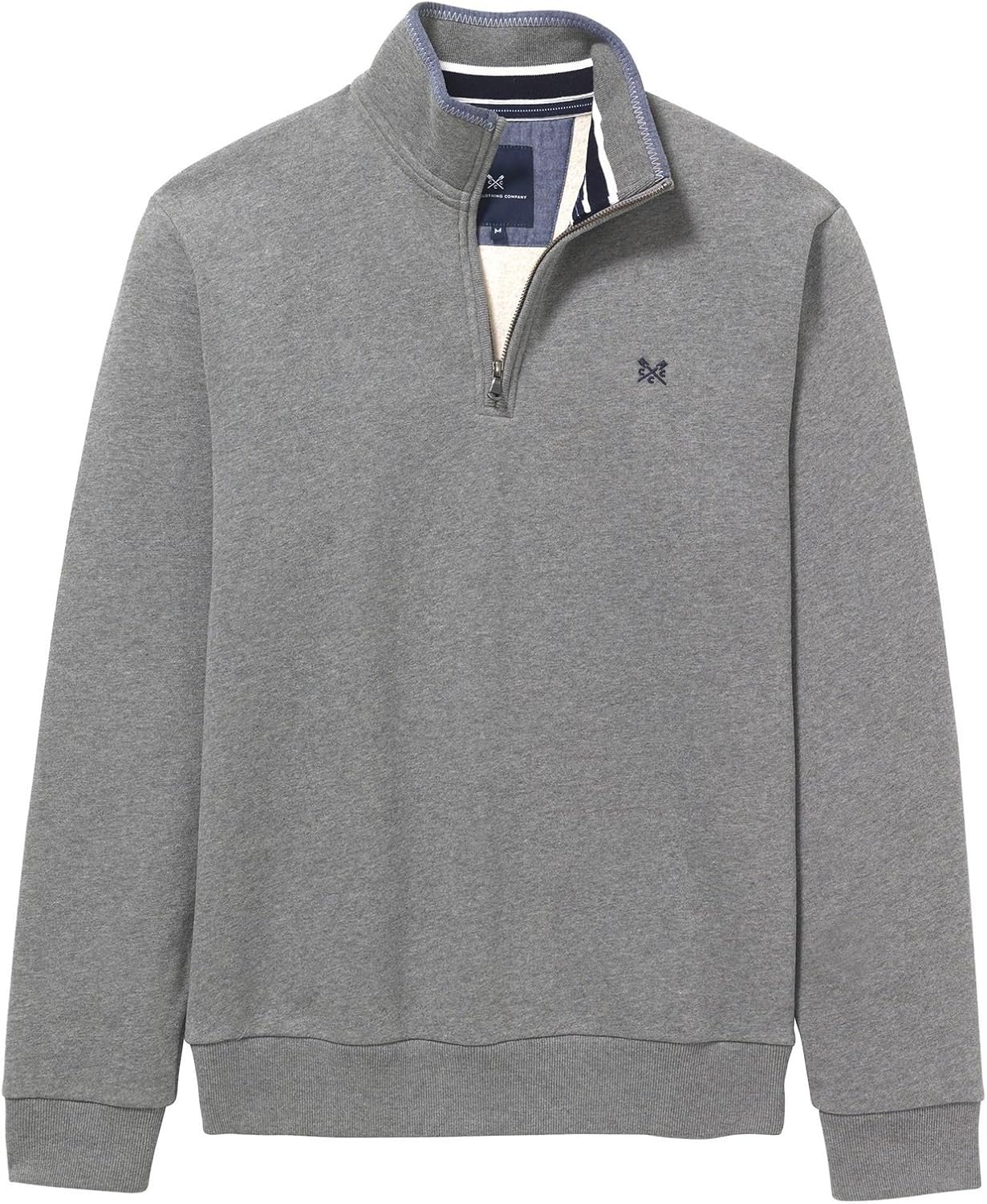 Crew Clothing Men's Classic Half Zip Sweatshirt Amazon.co.uk Clothing
