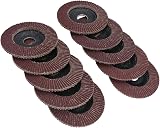 AB Tools 10 x Flap Discs 40 Grit 4.5 in 115mm Flat Sanding AU025 view 4