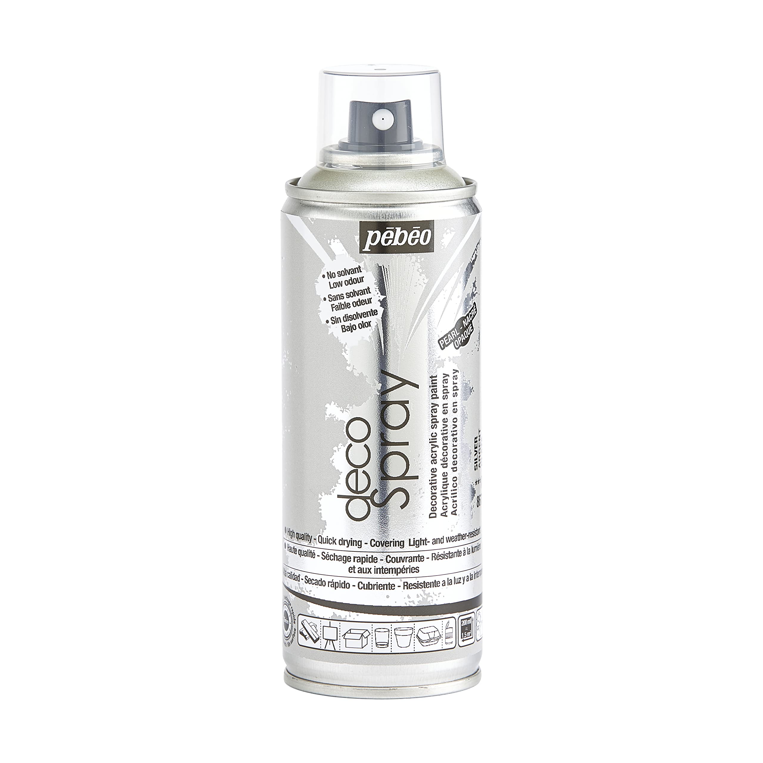 PEBEO 200ml Decospray, Silver