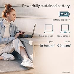 ASUS Zenbook DUO Laptop, Dual 14” OLED 3K 120Hz