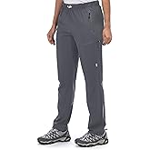 Little Donkey Andy Women's Lightweight Quick Dry Cargo Hiking Pants UPF 50+ Stretch Travel Casual Trousers