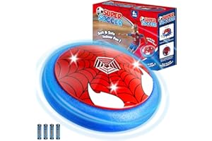 YOTOY Hover Soccer Ball Indoor with Batteries - Light Up, Sports & Outdoor Play Toys Games, Toys for Ages 8-13 Kids Toddler, Birthday Gifts for Boys 3, 4, 5, 6, 7, 8, 9, 10, 11, 12 Year Old