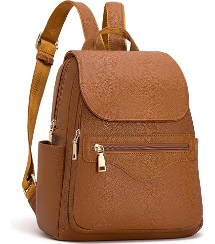 Amazon.com: KKXIU Trendy Leather Backpack Purse for Women  display picture 2