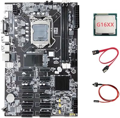 Oikabio B75 ETH BTC Mining Motherboard 12 PCIE LGA1155 MSATA DDR3