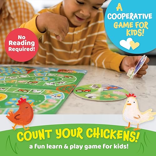 Peaceable Kingdom Count Your Chickens Award Winning Cooperative