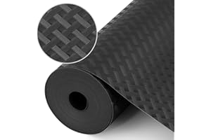 Origuuds Shelf Liners, Non-Adhesive Drawer Liner, Waterproof & Oil-Proof Kitchen Cabinet Cupboard Liner Plastic EVA Material 