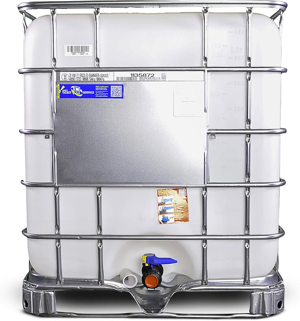 Generic 1000L IBC Tank Water Storage UN Approved Food Grade