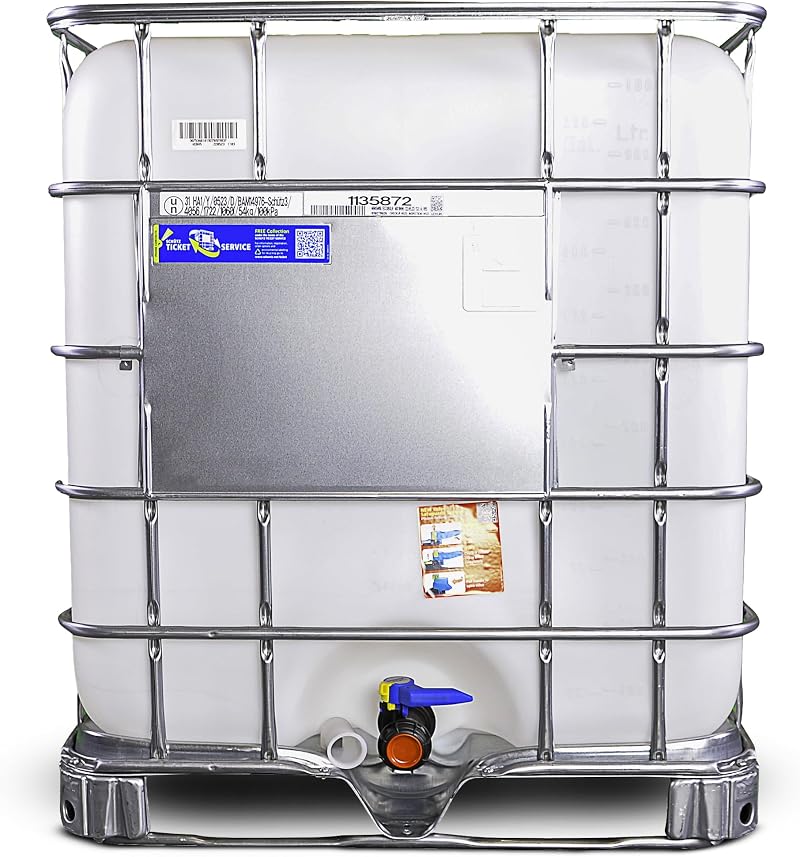 Generic 1000L IBC Tank Water Storage UN Approved Food Grade