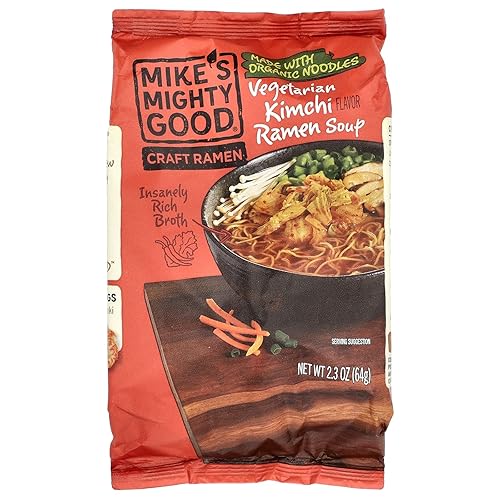 Mikes Mighty Good, Soup Ramen Kimchi, 2.3 Ounce